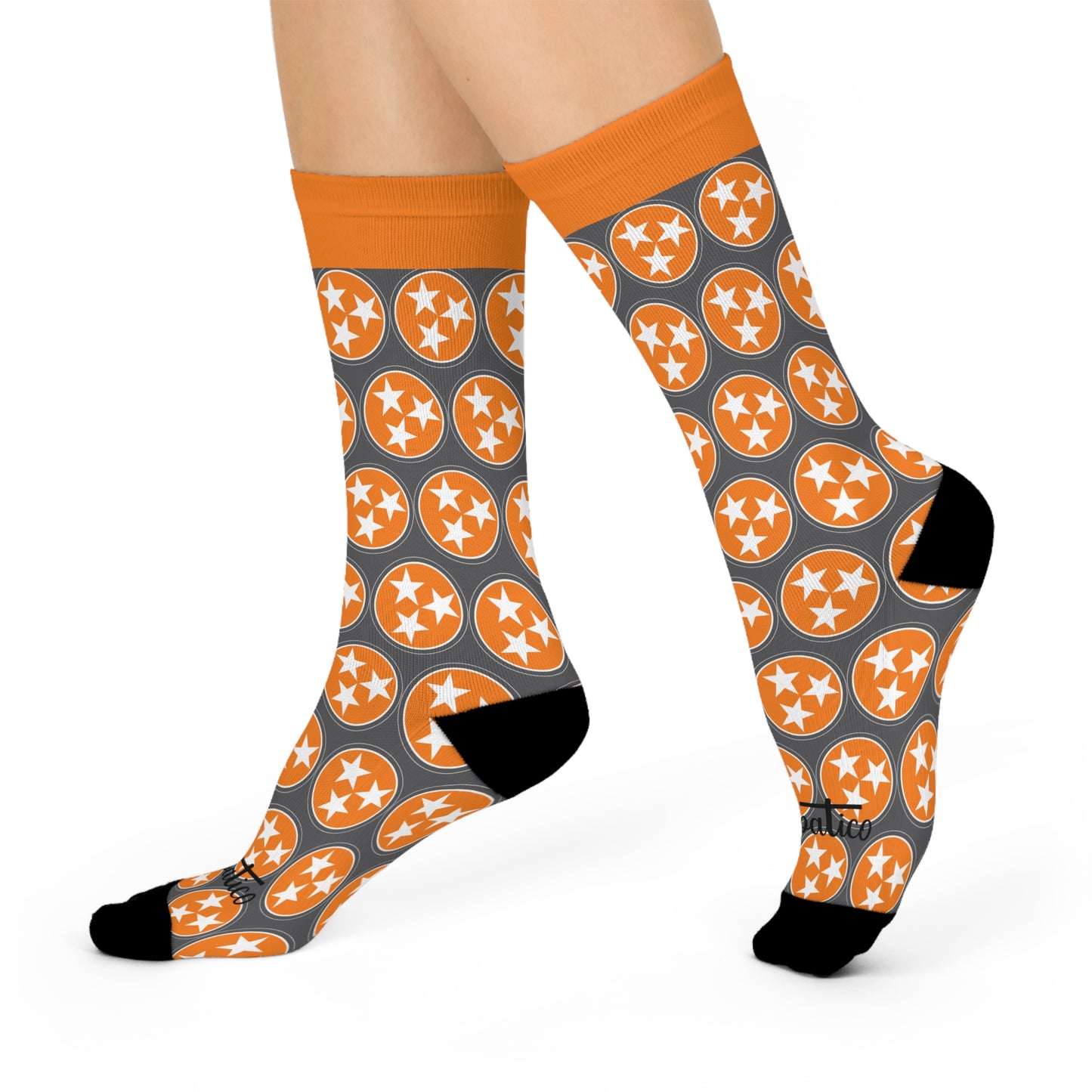 Knoxville, Tennessee - Cushioned Crew Socks