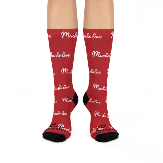 Mucho love -  Cushioned Crew Socks