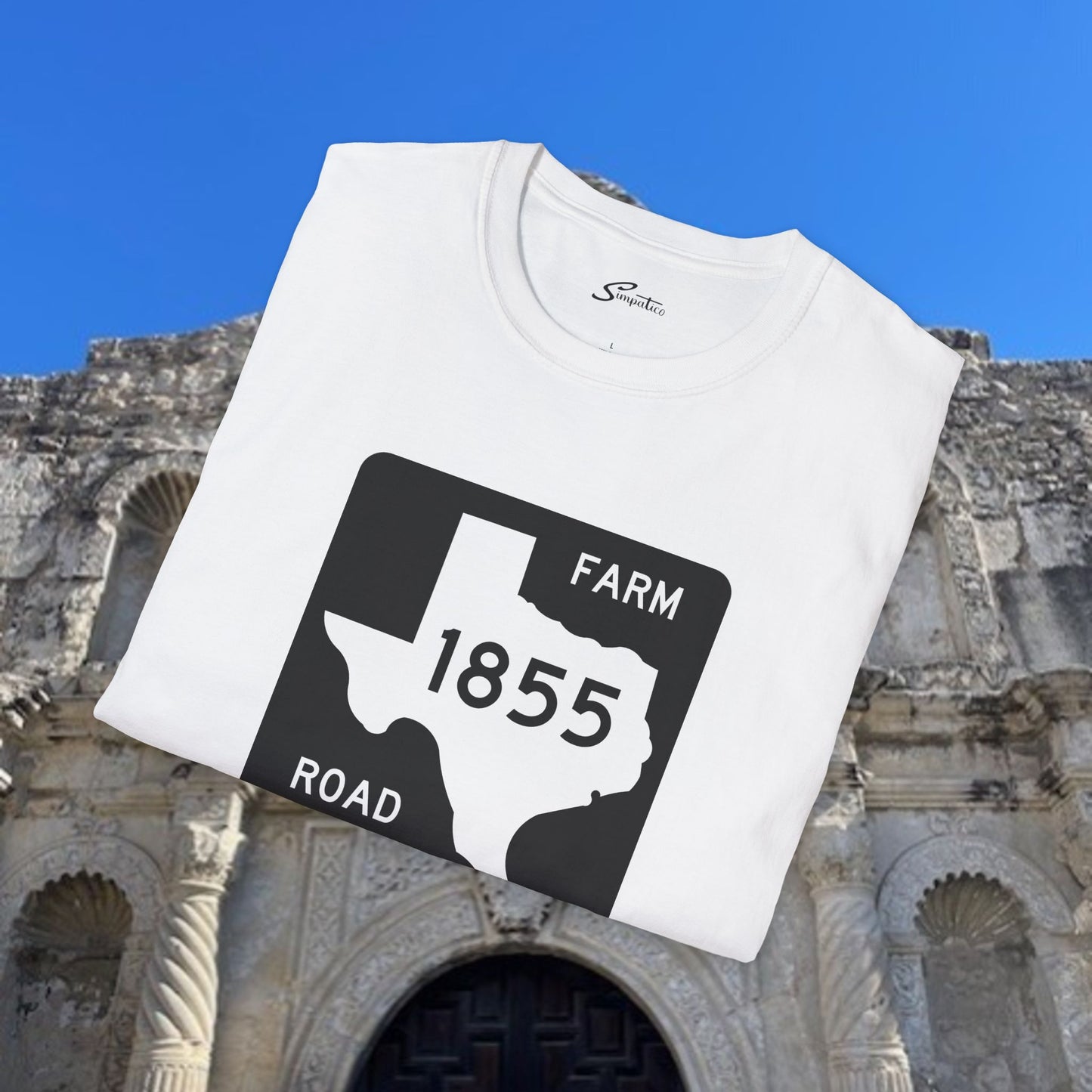 Texas FM Road 1855 - T-Shirt