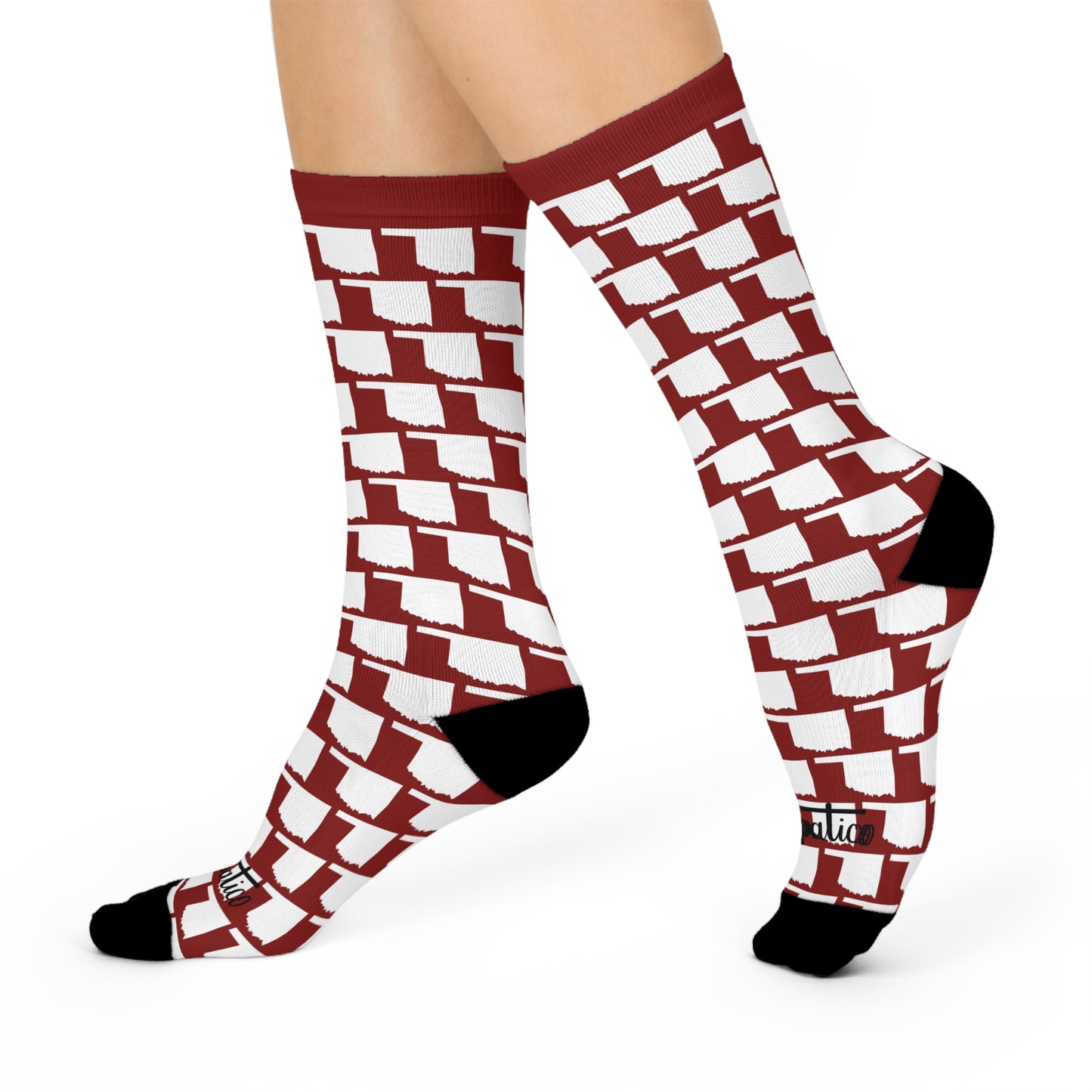 Norman Oklahoma - Cushioned Crew Socks