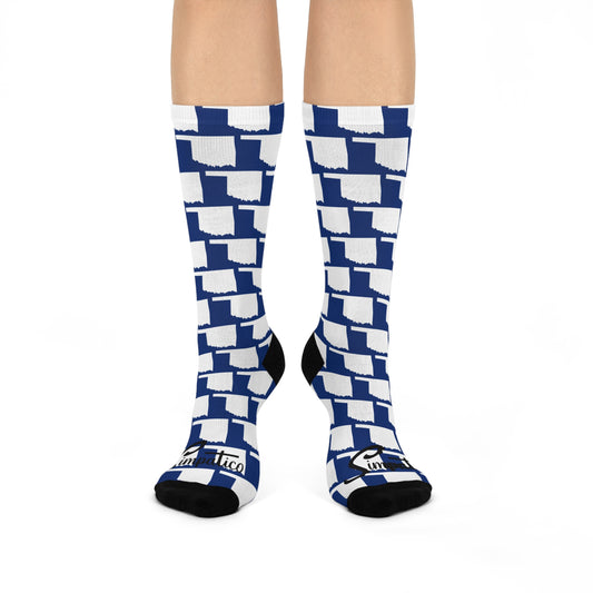 Tulsa Oklahoma - Cushioned Crew Socks