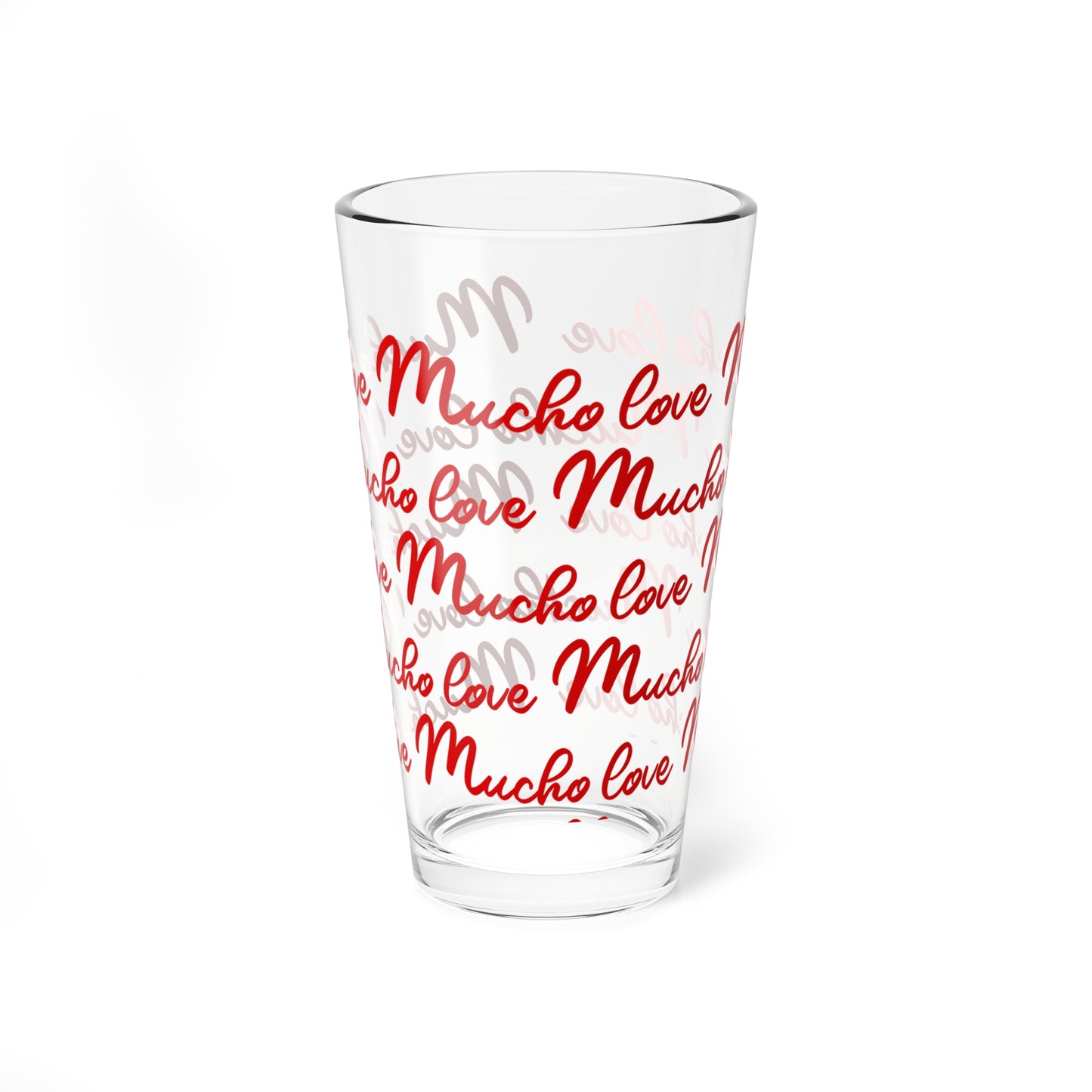 Mucho love - Simpatico Mixing Glass, 16oz