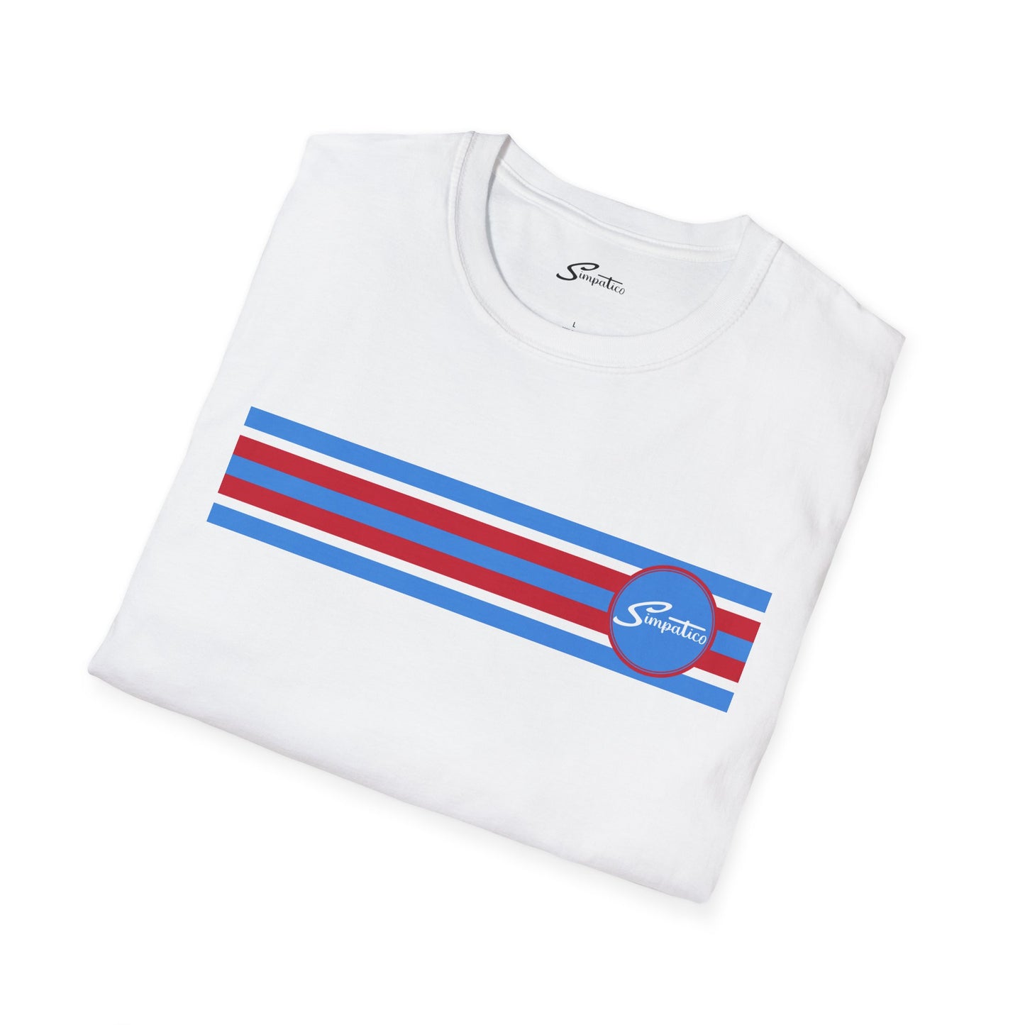 Simpatico Luv Ya Blue Stripe - T-Shirt