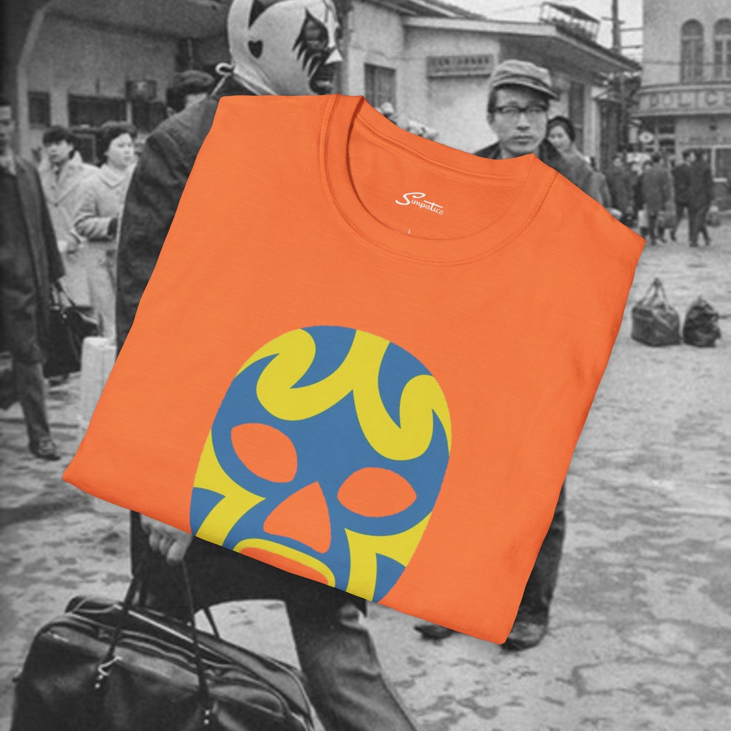 Luchador Azul – T-Shirt