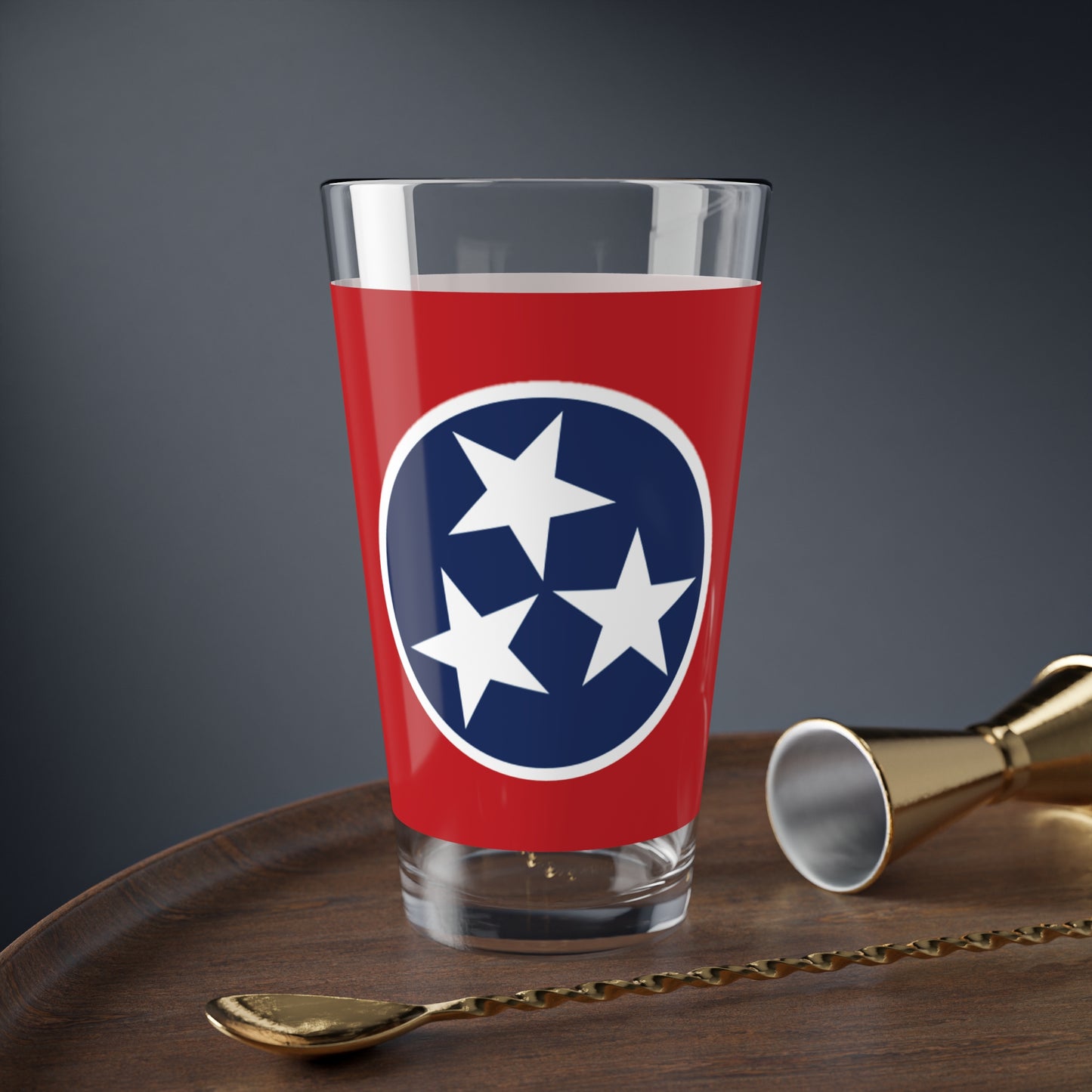 Tennesseee Tri Star - Mixing Glass, 16oz