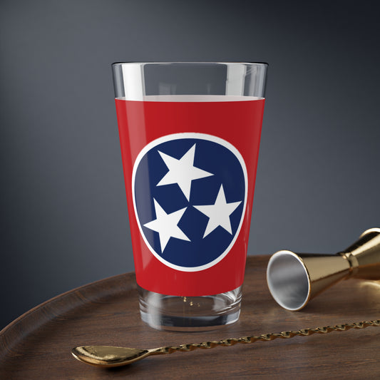 Tennesseee Tri Star - Mixing Glass, 16oz