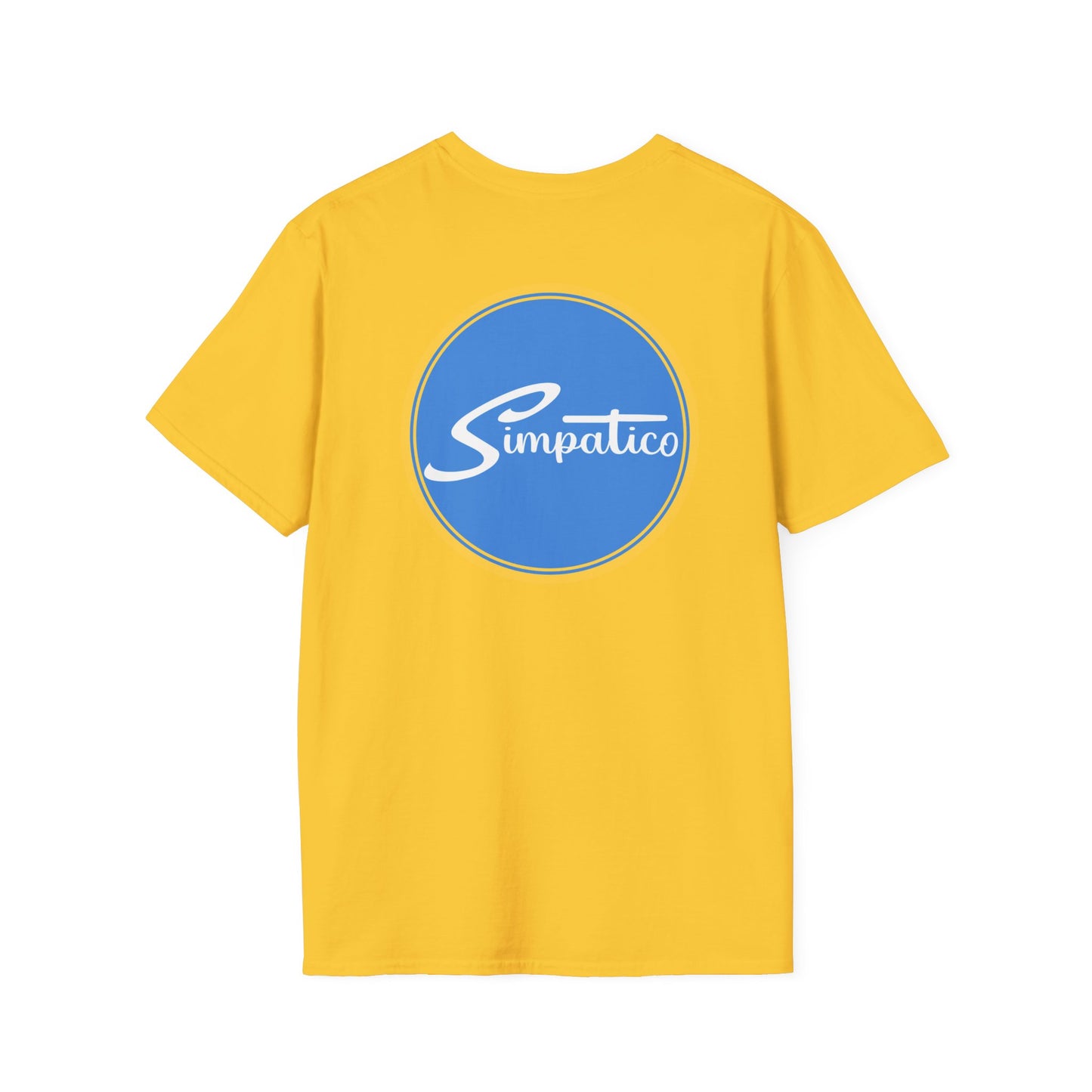 Simpatico High St Gold n Blue Stripe - T-Shirt
