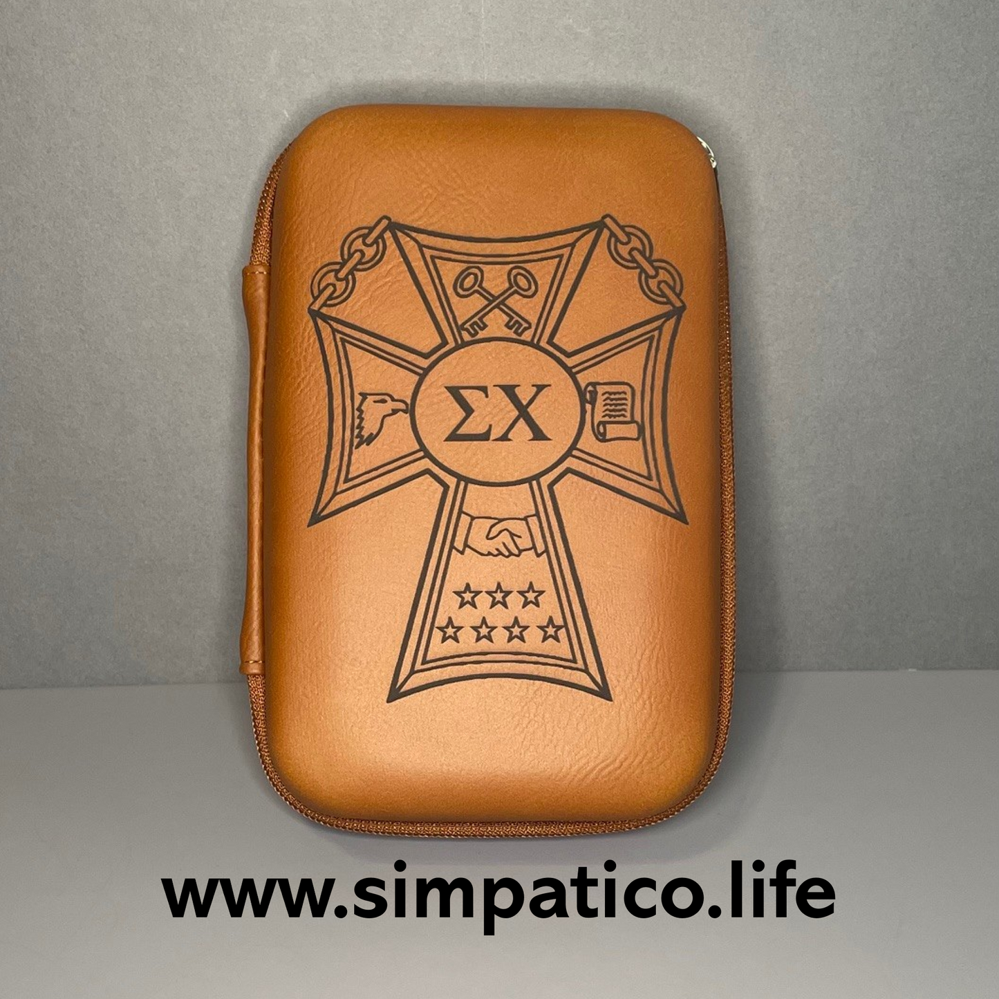 The Sigma Chi Badge Smoke Case