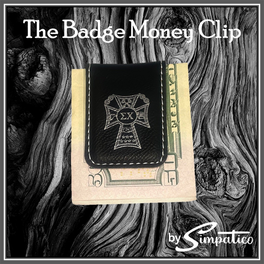 The Sigma Chi Badge Money Clip