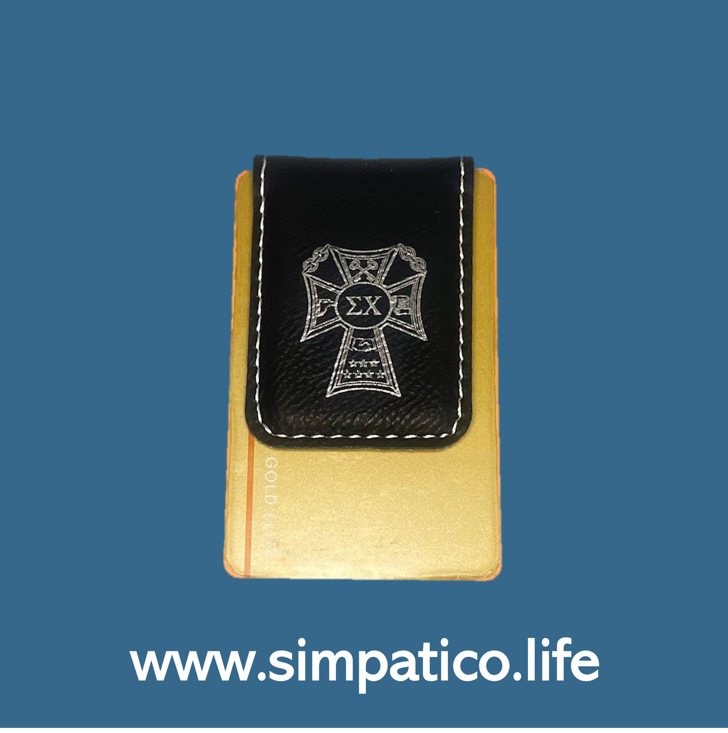 The Sigma Chi Badge Money Clip