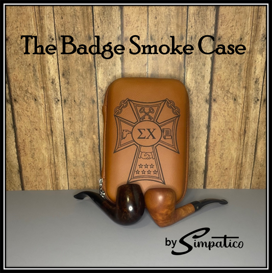 The Sigma Chi Badge Smoke Case