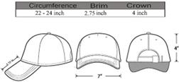 The Norman Hat - Unconstructed/Dad Hat Sky Blue