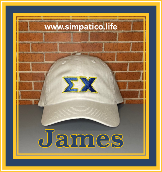 The James - Unconstructed Hat White