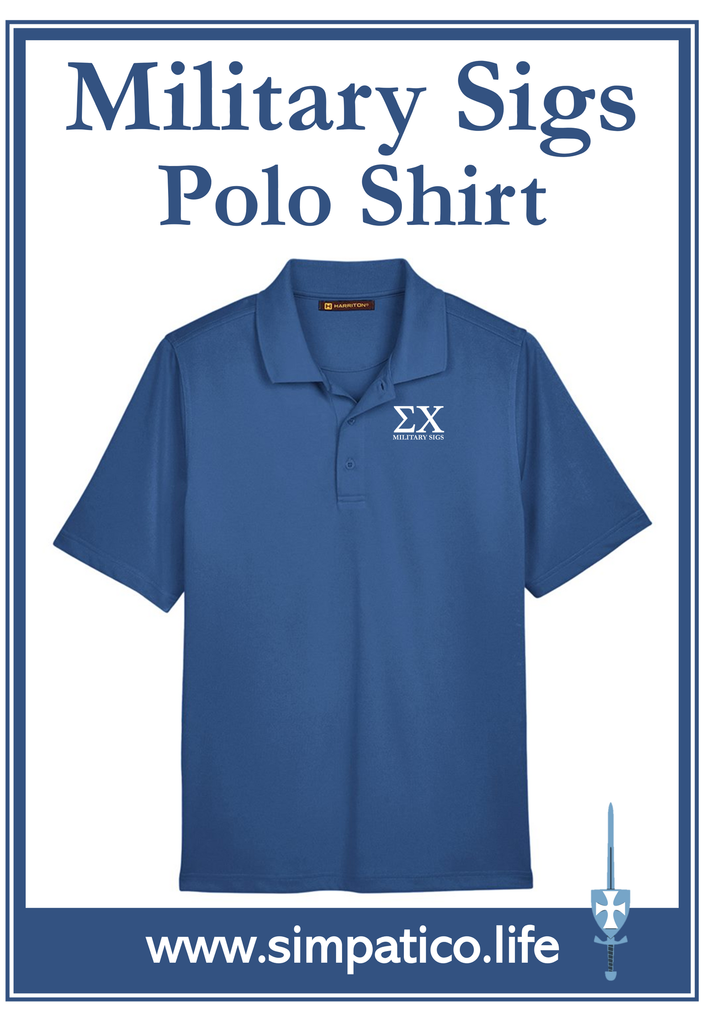 ΣΧ Military Sigs – Polo Shirts