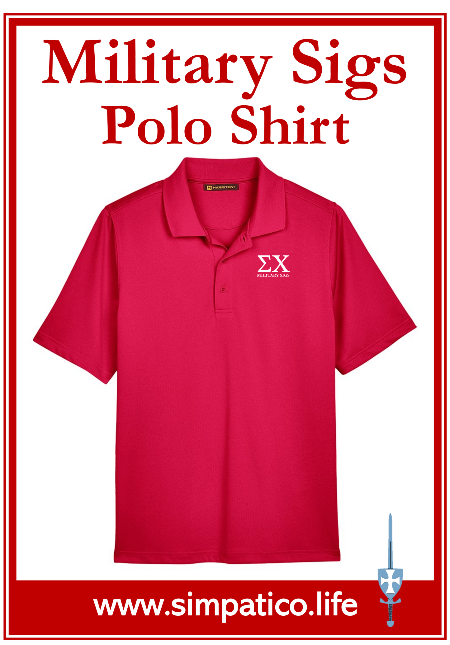 ΣΧ Military Sigs – Polo Shirts