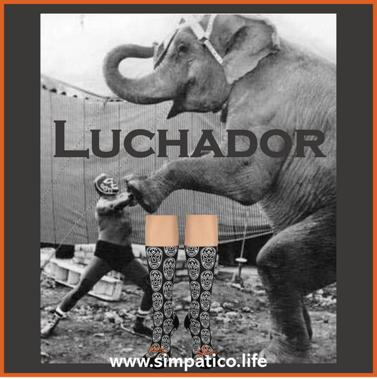 Luchador - Cushioned Crew Socks
