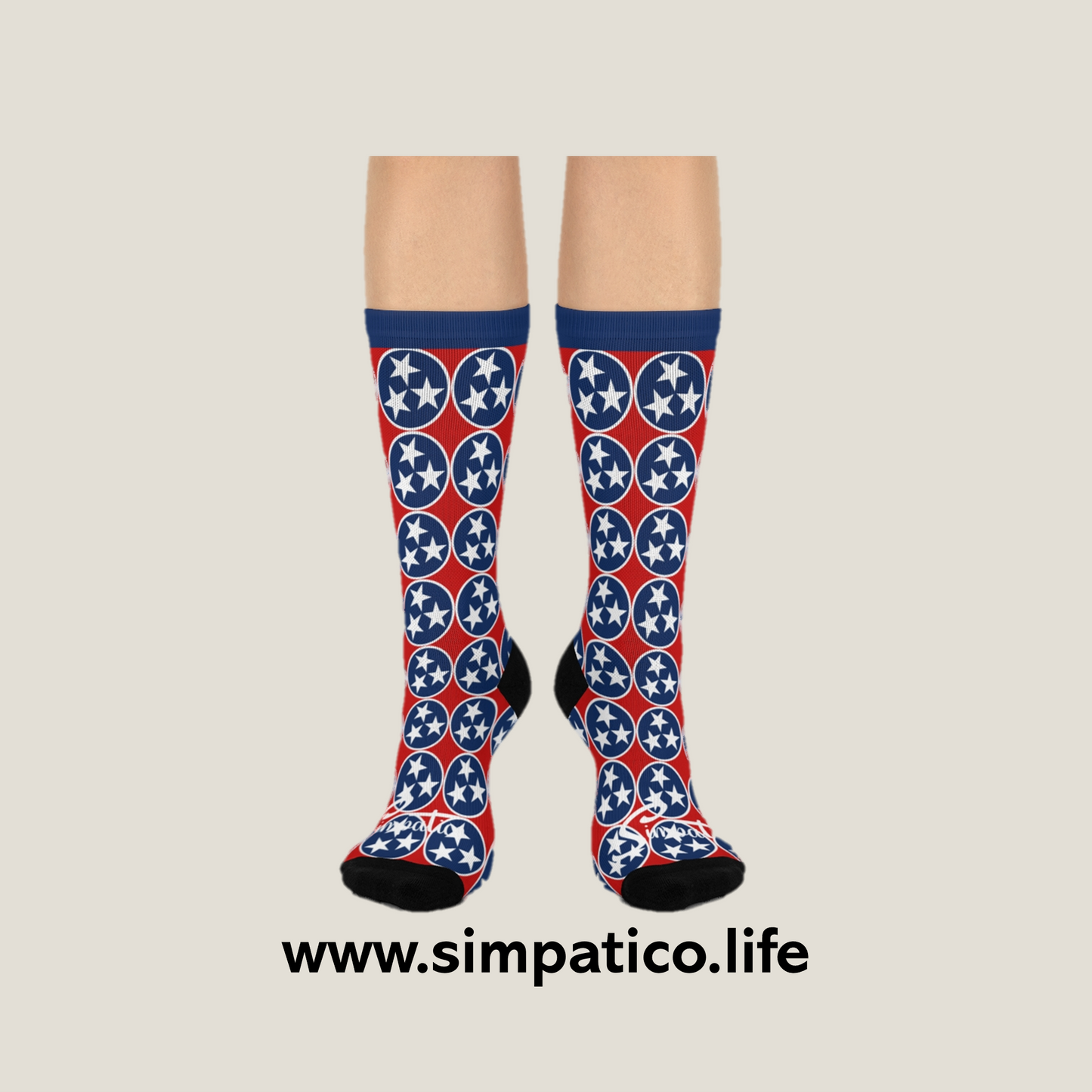 Tennessee - Cushioned Crew Socks