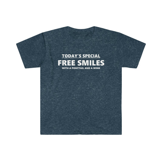 Free Smiles & Ponytail T-Shirt